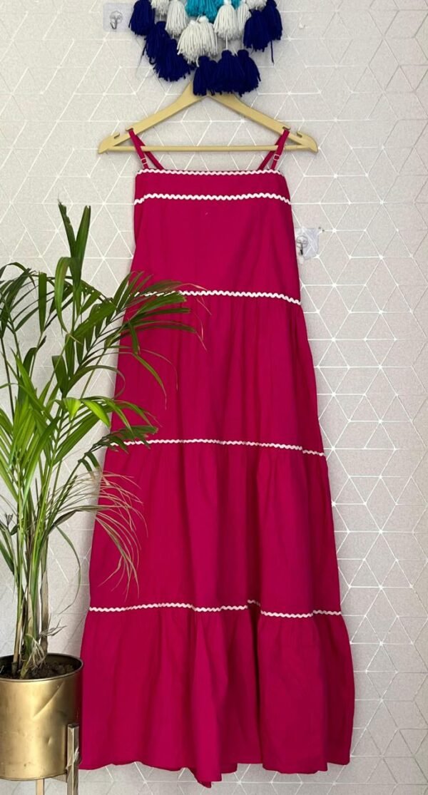 Cotton Maxi Dress - Image 4