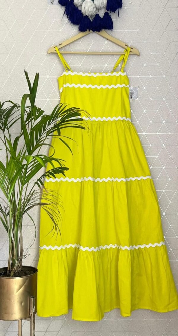 Cotton Maxi Dress - Image 5