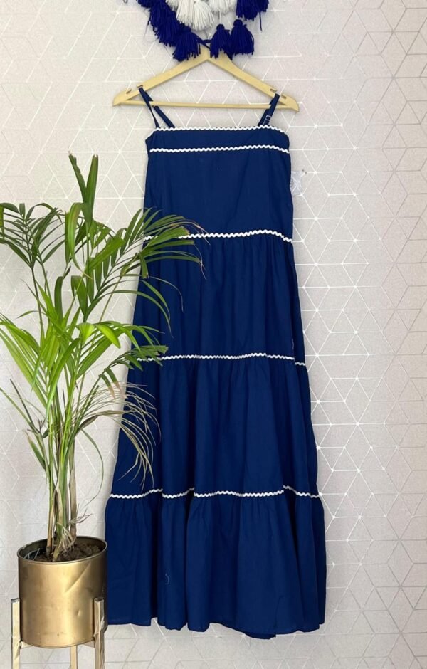 Cotton Maxi Dress - Image 7