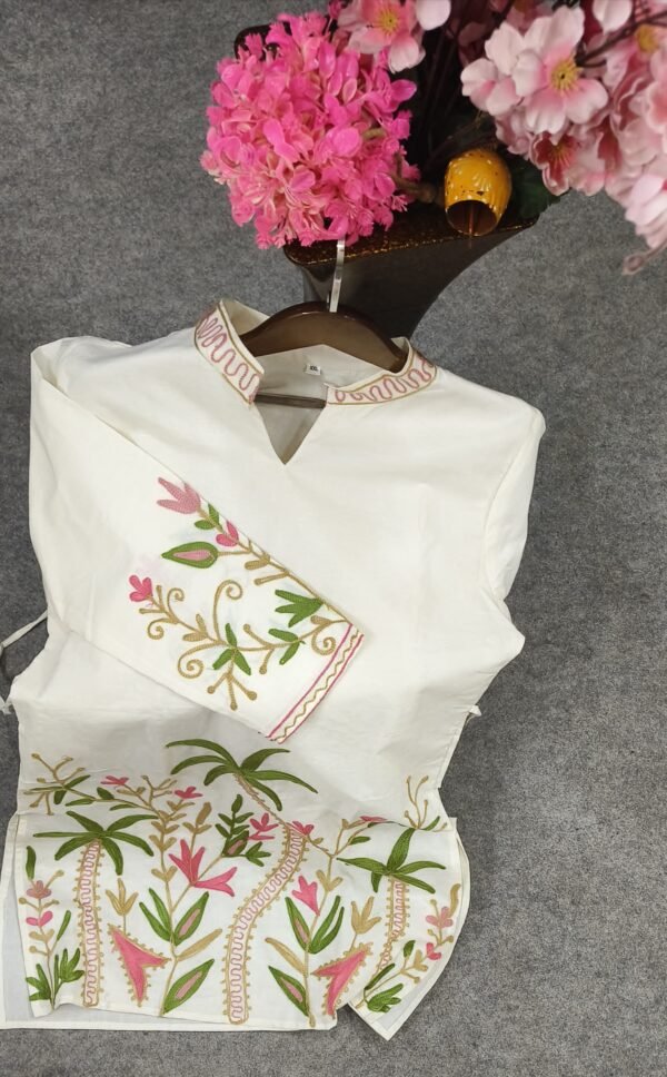 Summer Collection – Embroidery Co-ord Set - Image 5